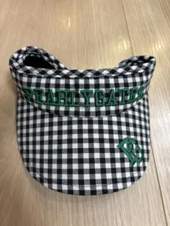 PEARLY GATES ギンガムチェック バイザー