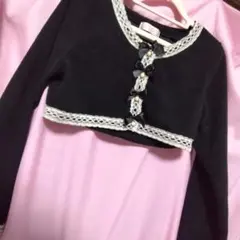 TRALALA♡トゥララ ボレロ カーディガン ブラックのサムネイル