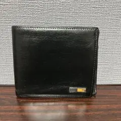 GUCCI 黒 レザー 二つ折り財布　グッチ　メンズ　値下げ