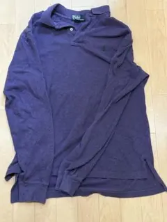 Polo by Ralph Lauren パープルポロシャツ Lサイズ