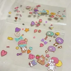 平成レトロ クラックス うさぎ シール アイス スイーツ 平成 シール帳