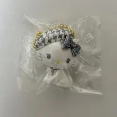 ハローキティ　シークレットマスコットチャーム　モノクロガーリーふたごコーデ
