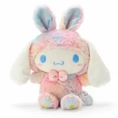 サンリオ シナモロール シナモン ぬいぐるみ うさぎ イースター レインボー