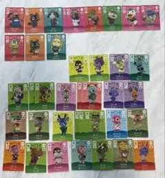 あつ森、どう森amiiboカード　まとめ売り　34種類（39枚） spカードあり