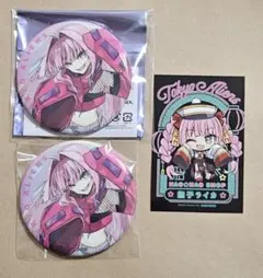 東京エイリアンズ ハオハオショップ オーロラ缶バッジ 特典 ライカ