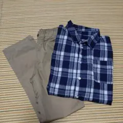 150 ズボン　長袖シャツ　セット