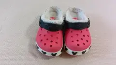 Crocs ミッキーマウス柄 キッズシューズ レッド15.5cm
