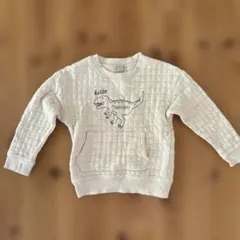 petit main 恐竜刺繍 トレーナー size100