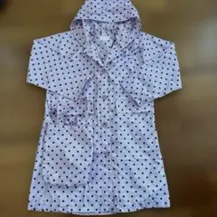 motherways レインコート 水玉 140cm 収納袋付のサムネイル