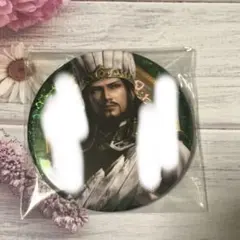 真・三國無双8 告白セリフ缶バッジ　諸葛亮