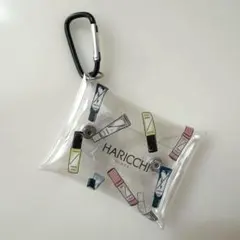 HARICCHI GINZA クリアポーチ カラビナ付き　非売品