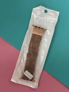 【新品】Applewatch ステンレスバンド ローズゴールド 42/44mm