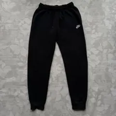 NIKE ナイキ スウェット ジョガーパンツ Sサイズ ブラック スウッシュ刺繍