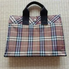 バーバリーブルーレーベル　ミニトートバッグ
