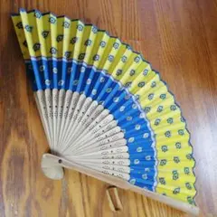 昭和レトロ　ちょいオリエンタル調の扇子　竹　未使用品