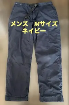 UNIQLO　ヒートテック　裏フリース　ネイビー パンツ　Mサイズ　メンズ