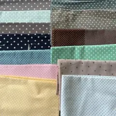 水玉生地　まとめ売り