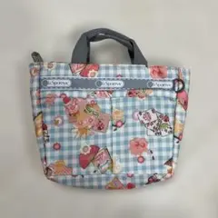 LeSpORTSAC ピクニック柄ミニショルダーバッグ