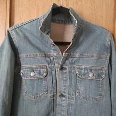 Gジャン　デニムジャケット　L　インディゴブルー