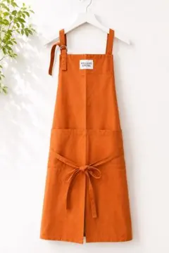 Williams Sonoma ウィリアムズソノマエプロン ブラック コットン