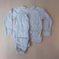 上下セット グレー パジャマ サイズ120