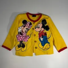 ディズニー ミッキー・ミニー カーディガン 110-120