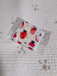 【新品・未開封】フェイラー　ストロベリードット　ハンカチポーチ