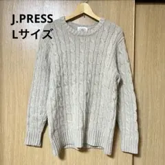 J.PRESS RED LABEL エルボーパッチ ニット