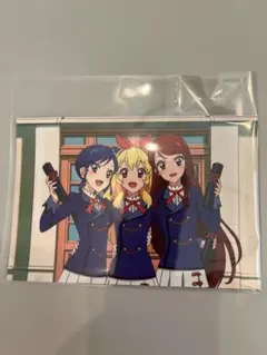 ま*こ様 アイカツ　未来へのstarway 入場者 特典　ポストカード