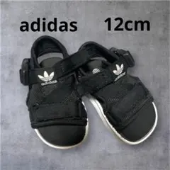 adidas ベビーサンダル 12cm ブラック 夏