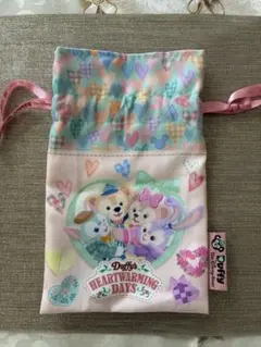 ディズニー公式　ハートウォーミングデイズ　ダッフィー＆フレンズ⭐︎巾着⭐︎