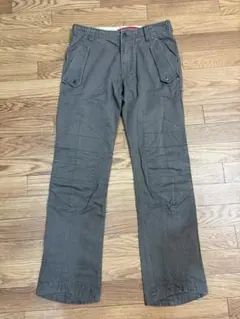dieselメンズ ワークパンツ カーゴパンツ カーキのサムネイル