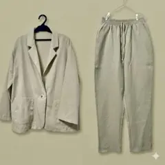 グレイル　セットアップ　ジャケット　パンツ　M 春夏　ピスタチオ