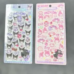 ⭐️えつ様専用⭐️正規品⭐️新品⭐️ ボンボンドロップシールサンリオ第二弾クロミマイメロ