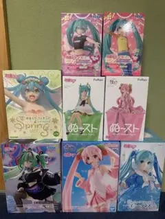 初音ミク フィギュア まとめ売り 8点セット