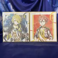 刀剣乱舞 獅子王 × 愛染国俊　廻 Ani-Art ミニ色紙　２枚セット