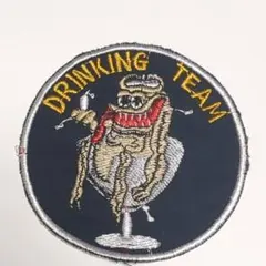 ベトナム戦争 ワッペン パッチ DRINKING TEAM ミリタリー