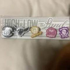 HIGH&LOW THE LAND ラバーバッジセット