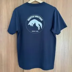 モンベル mont-bell Tシャツ 半袖 プリント オホーツク ネイビー Mのサムネイル