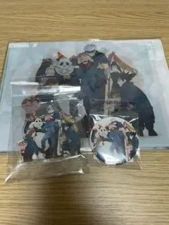 呪術廻戦　MAPPA 虎杖悠仁BIRTHDAY 缶バッチ　アクリルスタンド