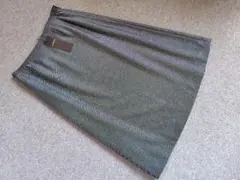 新品　ポールスチュアート　シルクウールストレッチスカートM　サンプル39600円