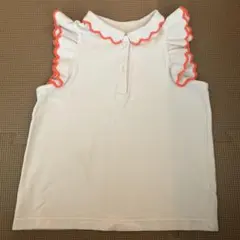 (12)jacadi ホワイト タンクトップ 3A 96cm