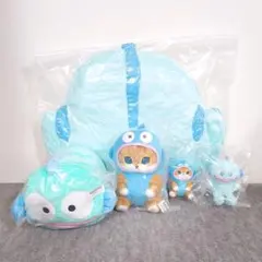 ハンギョドン　ぬいぐるみチェア　ティッシュカバー　ぬいぐるみ　マスコット