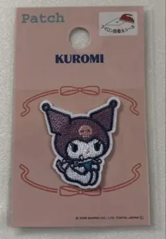 サンリオ クロミ アイロン シール ワッペン