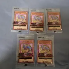 遊戯王　ブラック・マジシャン・ガール 　5枚　ハイチュウ　⑩