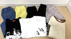 子供服まとめ売り9点　サイズ140前後　グローバルワーク.ブランシェス他のサムネイル