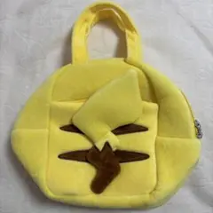未使用 ピカチュウデザインの黄色いバッグ