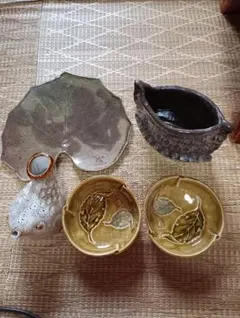 未使用】作家陶芸 京焼・清水焼 暁山 脚付豆皿 - メルカリ