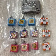 12個セット❗️チロルチョコめじるしアクセサリー アーモンド ビス ミルクヌガー