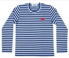 PLAY COMME des GARCONS ボーダー長袖Tシャツ Lのサムネイル